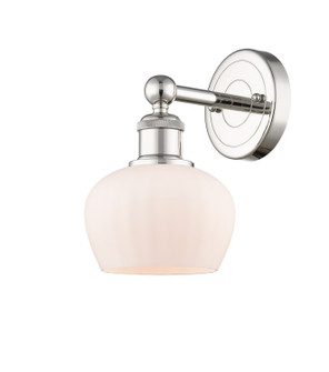 Edison One Light Wall Sconce in Polished Nickel (405|616-1W-PN-G91)