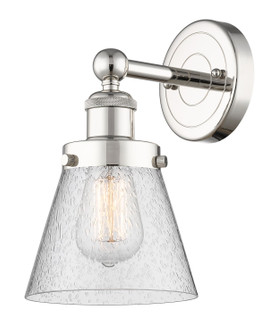 Edison One Light Wall Sconce in Polished Nickel (405|616-1W-PN-G64)