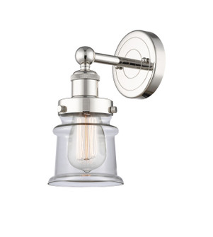 Edison One Light Wall Sconce in Polished Nickel (405|616-1W-PN-G182S)