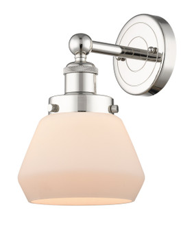Edison One Light Wall Sconce in Polished Nickel (405|616-1W-PN-G171)