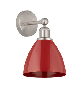 Edison One Light Wall Sconce in Polished Chrome (405|616-1W-PC-MBD-75-RD)