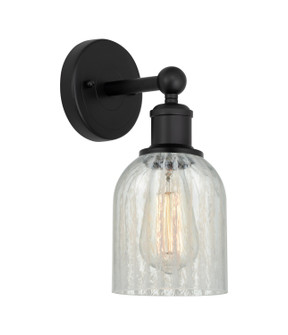 Edison One Light Wall Sconce in Matte Black (405|616-1W-BK-G2511)