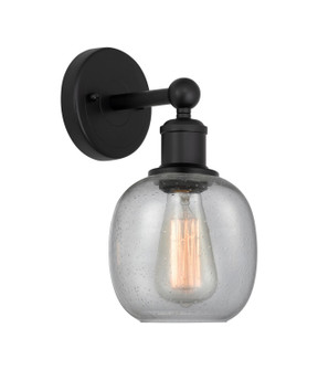 Edison One Light Wall Sconce in Matte Black (405|616-1W-BK-G104)