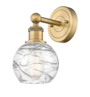 Edison One Light Wall Sconce in Brushed Brass (405|616-1W-BB-G1213-6)