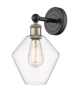 Edison One Light Wall Sconce in Black Antique Brass (405|616-1W-BAB-G652-8)