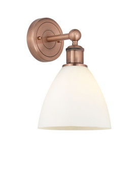 Edison One Light Wall Sconce in Antique Copper (405|616-1W-AC-GBD-751)