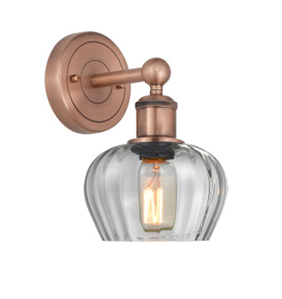 Edison One Light Wall Sconce in Antique Copper (405|616-1W-AC-G92)