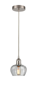 Edison LED Mini Pendant in Brushed Satin Nickel (405|616-1P-SN-G92-LED)