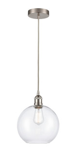 Edison One Light Mini Pendant in Brushed Satin Nickel (405|616-1P-SN-G122-10)