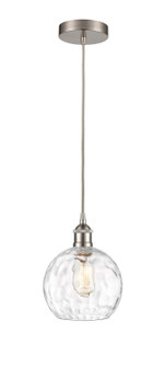 Edison One Light Mini Pendant in Brushed Satin Nickel (405|616-1P-SN-G1215-8)