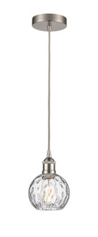 Edison LED Mini Pendant in Brushed Satin Nickel (405|616-1P-SN-G1215-6-LED)