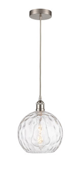 Edison One Light Mini Pendant in Brushed Satin Nickel (405|616-1P-SN-G1215-10)
