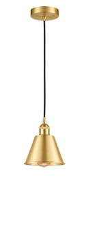 Edison LED Pendant in Satin Gold (405|616-1P-SG-M8-LED)