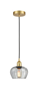 Edison One Light Mini Pendant in Satin Gold (405|616-1P-SG-G92)