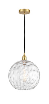 Edison One Light Mini Pendant in Satin Gold (405|616-1P-SG-G1215-12)