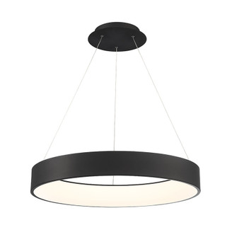 Corso LED Pendant in Black (34|PD-33732-BK)