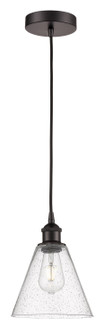 Edison LED Mini Pendant in Polished Nickel (405|616-1P-PN-GBC-84-LED)