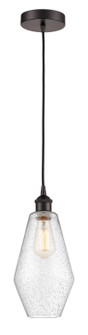 Edison LED Mini Pendant in Polished Nickel (405|616-1P-PN-G654-7-LED)