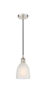 Edison One Light Mini Pendant in Polished Nickel (405|616-1P-PN-G441)