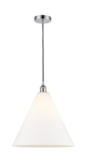 Edison One Light Pendant in Polished Chrome (405|616-1P-PC-GBC-161)