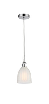 Edison One Light Mini Pendant in Polished Chrome (405|616-1P-PC-G441)