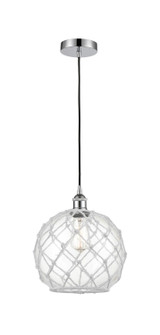 Edison One Light Mini Pendant in Polished Chrome (405|616-1P-PC-G122-10RW)