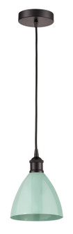 Edison One Light Mini Pendant in Oil Rubbed Bronze (405|616-1P-OB-MBD-75-SF)