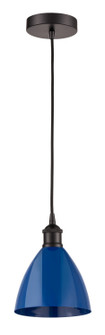 Edison One Light Mini Pendant in Oil Rubbed Bronze (405|616-1P-OB-MBD-75-BL)