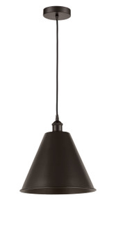 Edison One Light Mini Pendant in Oil Rubbed Bronze (405|616-1P-OB-MBC-12-OB)