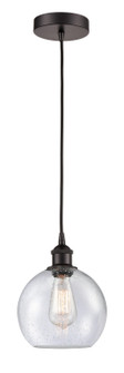 Edison One Light Mini Pendant in Oil Rubbed Bronze (405|616-1P-OB-G124-8)