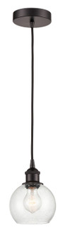 Edison One Light Mini Pendant in Oil Rubbed Bronze (405|616-1P-OB-G124-6)