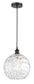 Edison One Light Mini Pendant in Oil Rubbed Bronze (405|616-1P-OB-G1215-12)