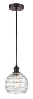 Edison One Light Mini Pendant in Oil Rubbed Bronze (405|616-1P-OB-G1213-8)