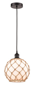 Edison One Light Mini Pendant in Oil Rubbed Bronze (405|616-1P-OB-G121-10RB)
