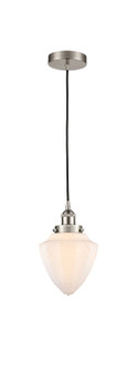Edison One Light Mini Pendant in Brushed Satin Nickel (405|616-1PH-SN-G661-7)