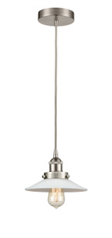 Edison LED Mini Pendant in Brushed Satin Nickel (405|616-1PH-SN-G1-LED)