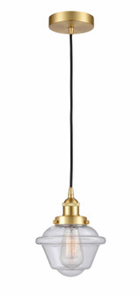 Edison LED Mini Pendant in Satin Gold (405|616-1PH-SG-G534-LED)