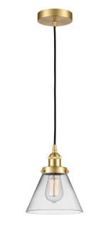 Edison LED Mini Pendant in Satin Gold (405|616-1PH-SG-G42-LED)