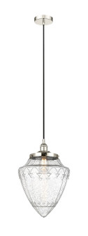 Edison One Light Mini Pendant in Polished Nickel (405|616-1PH-PN-G664-12)