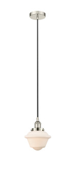 Edison One Light Mini Pendant in Polished Nickel (405|616-1PH-PN-G531)