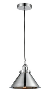 Edison LED Mini Pendant in Polished Chrome (405|616-1PH-PC-M10-PC-LED)