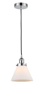 Edison One Light Mini Pendant in Polished Chrome (405|616-1PH-PC-G41)