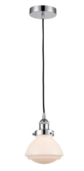 Edison One Light Mini Pendant in Polished Chrome (405|616-1PH-PC-G321)