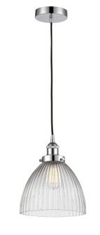 Edison LED Mini Pendant in Polished Chrome (405|616-1PH-PC-G222-LED)