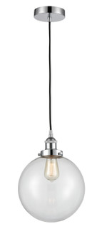 Edison One Light Mini Pendant in Polished Chrome (405|616-1PH-PC-G202-10)