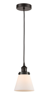 Edison One Light Mini Pendant in Oil Rubbed Bronze (405|616-1PH-OB-G61)