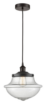 Edison One Light Mini Pendant in Oil Rubbed Bronze (405|616-1PH-OB-G544)