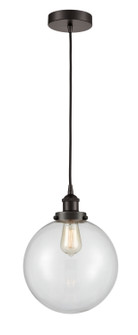 Edison One Light Mini Pendant in Oil Rubbed Bronze (405|616-1PH-OB-G202-10)