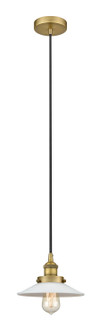Edison One Light Mini Pendant in Brushed Brass (405|616-1PH-BB-G1)