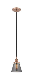 Edison One Light Mini Pendant in Antique Copper (405|616-1PH-AC-G63)